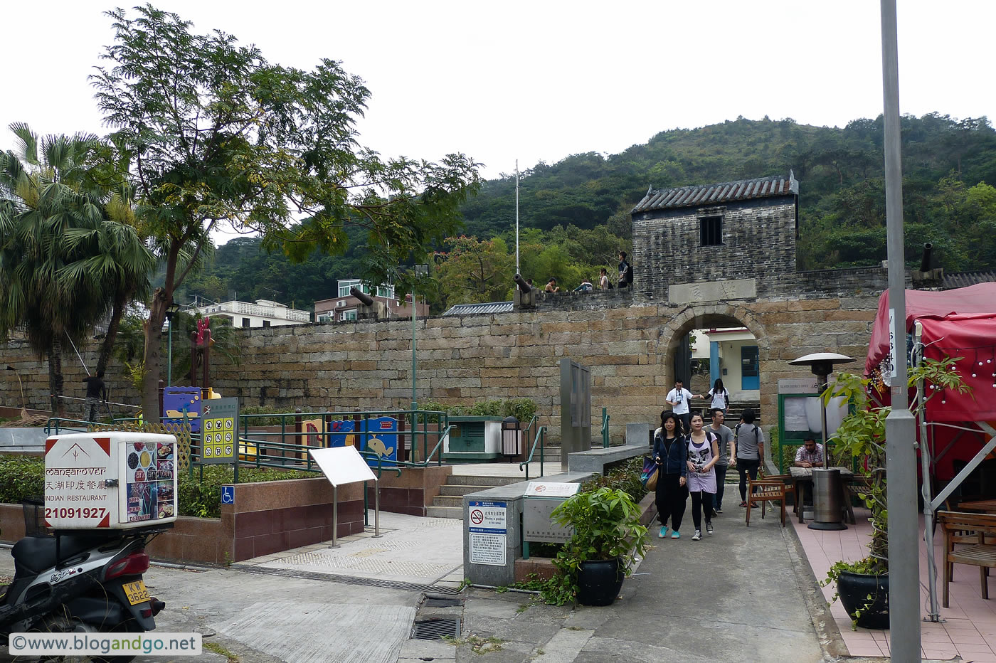 Tung Chung Fort - Main Gate (16 March, 2013)